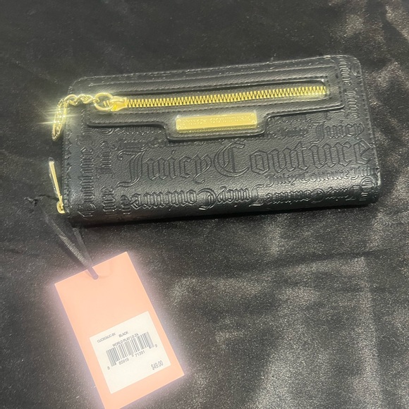 Juicy Couture Handbags - JUICY COUTURE black wallet , NWT